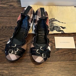 Authentic Burberry flats